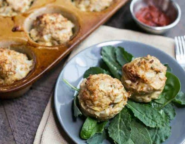 Мини-митлофы из индейки (мясные кексы) - «Выпечки»