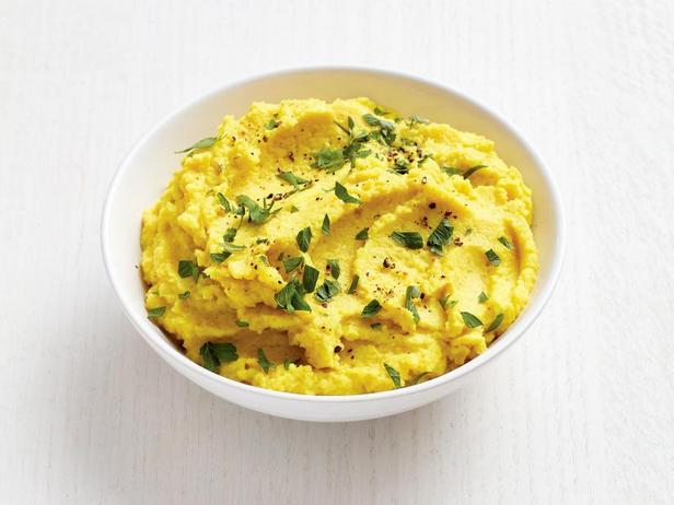Пюре из цветной капусты с куркумой - «Праздничные рецепты»