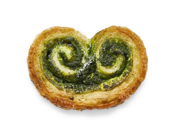 Печенье «Пальмье» со вкусом маття - «Праздничные рецепты»