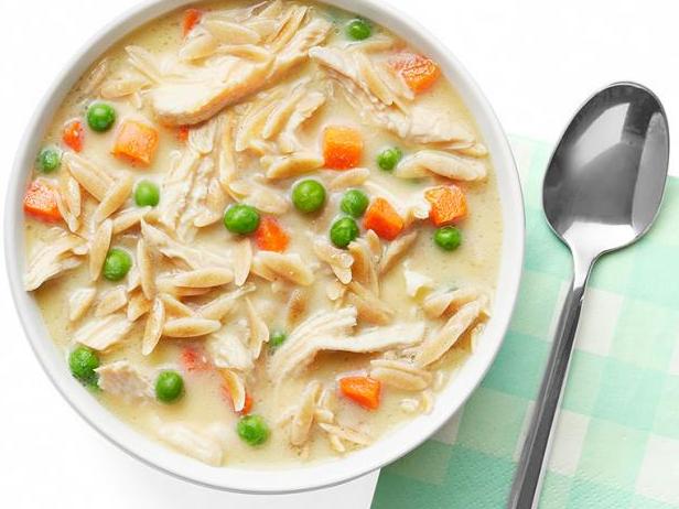 Греческий лимонный суп с курицей и орзо - «Быстрые рецепты»