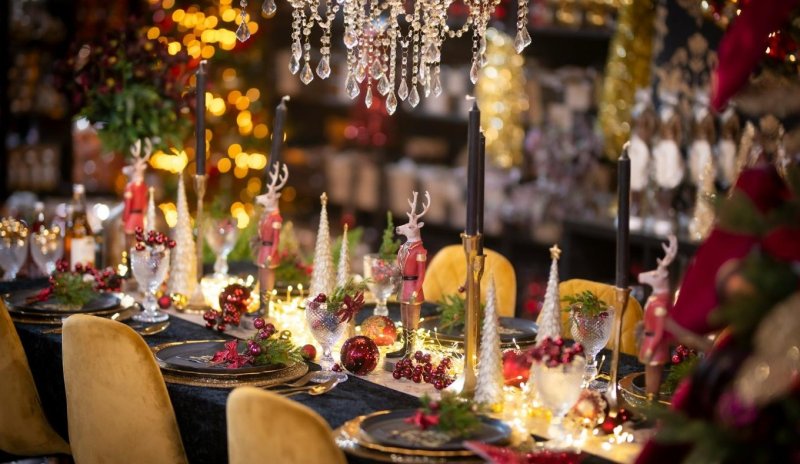 Как стильно сервировать новогодний стол: актуальные идеи и цветовые решения - «Кулинарные рецепты»